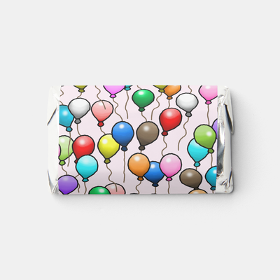 Zazzle Birthday Balloons Hershey®’s Assorted Miniatures™ Hershey's Miniatures (Front).png