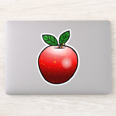 Zazzle Beautiful Red Apple Sticker (Computer).png