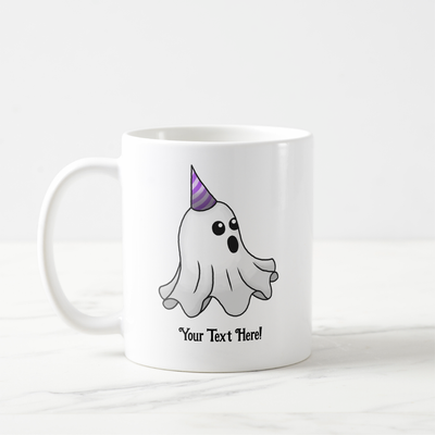 Zazzle Beautiful Halloween Party Ghost Coffee Mug (Left).png