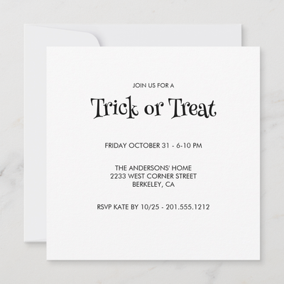 Zazzle Friendly Trick or Treating on Halloween Night Invitation (Back).png