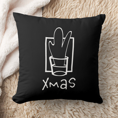 Zazzle Black Xmas Party Throw Pillow (Blanket).png