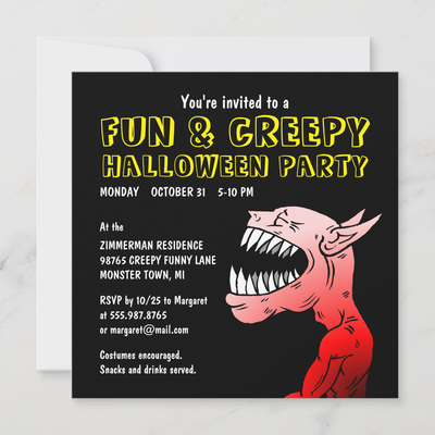 Zazzle Fun & Creepy Halloween Party Invitation (Front).png