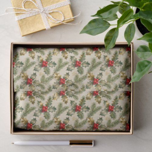 Holly and Evergreens