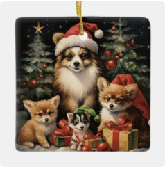 Christmas Dogs