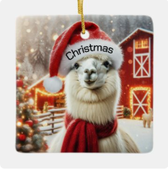 Christmas Llama