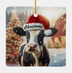 Christmas Cow