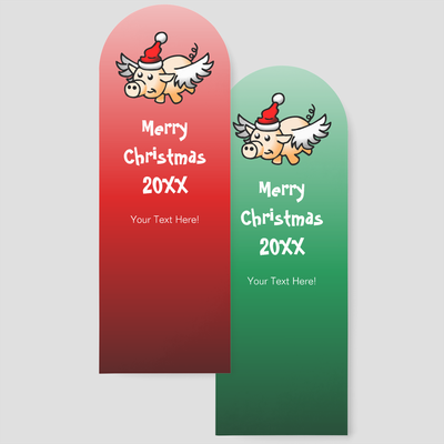Zazzle Santa's Flying Xmas Pig Bookmarks (Front & Back)(1).png