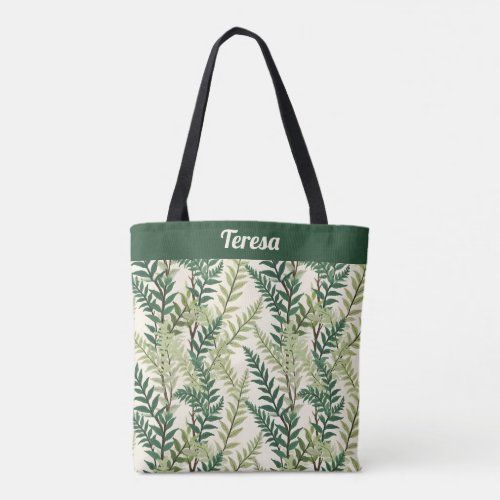 Fern Fronds tote bag