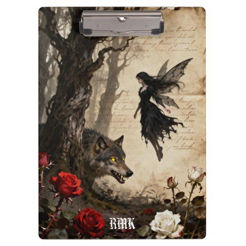 The Wolf and The Fairy clipboard