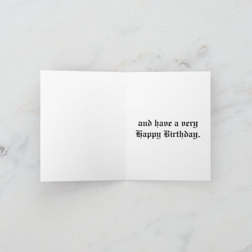 Raven Skull and Book birthday