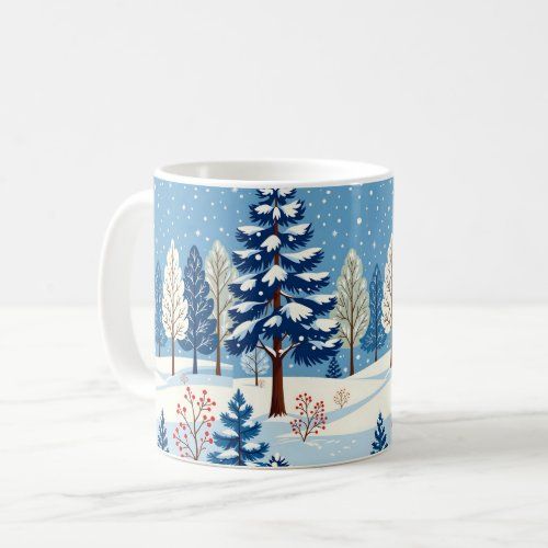 Winter Trees in Snow