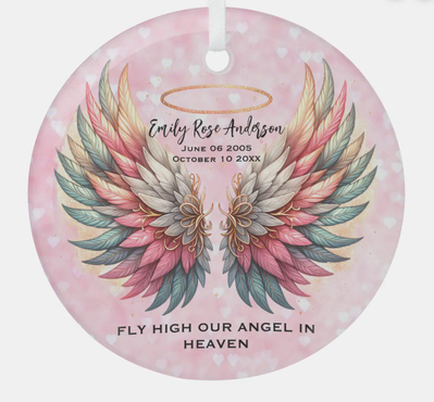 Customizable Memorial Ornament