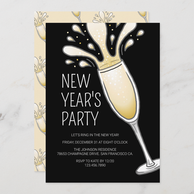 Zazzle New Years Party Invitation (Front_Back).png
