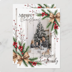 Custom Photo Christmas Cards