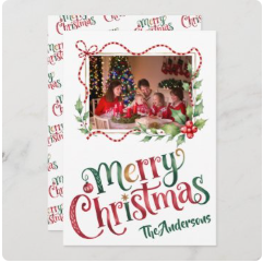 Custom Photo Christmas Cards
