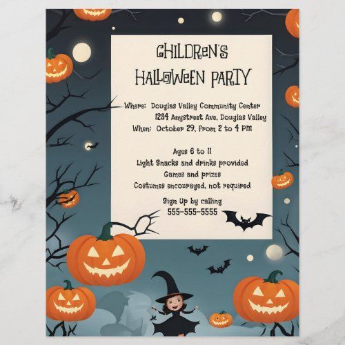 Cute Halloween Invitation