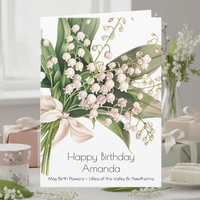 May Birthday Card