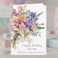 July Birthday Card
