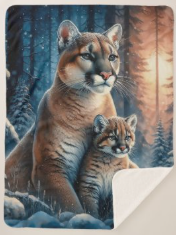 Animal Sherpa Blankets