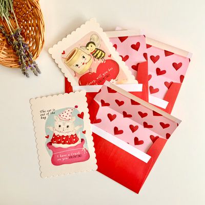 vintage valentines and envelopes.jpg