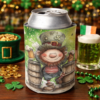 St. Patrick's Day Can Coolers