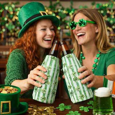 St. Patrick's Day Bottle Coolers