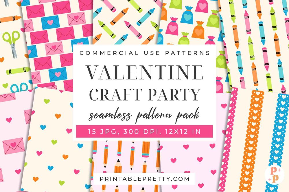 Valentine Craft Party Classroom Seamless Digital Paper Preview_Preview 1.jpg