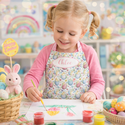 Childrens Easter Aprons