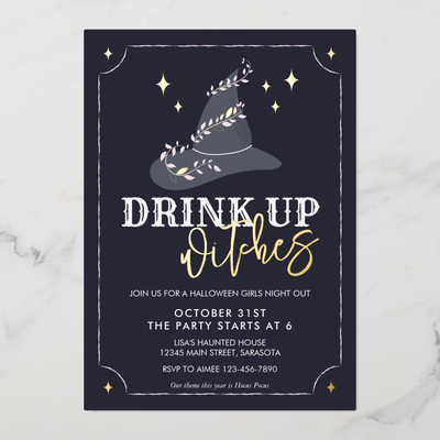 Zazzle - Mockup - Real Foil Drink Up Witches Halloween Party Invite.png