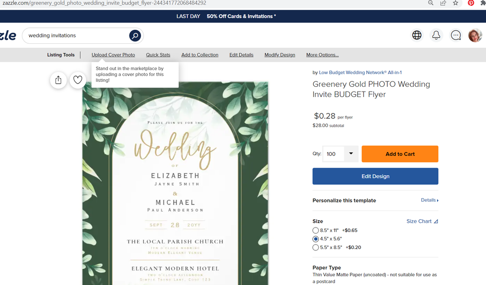 zazzle flyer price error.png