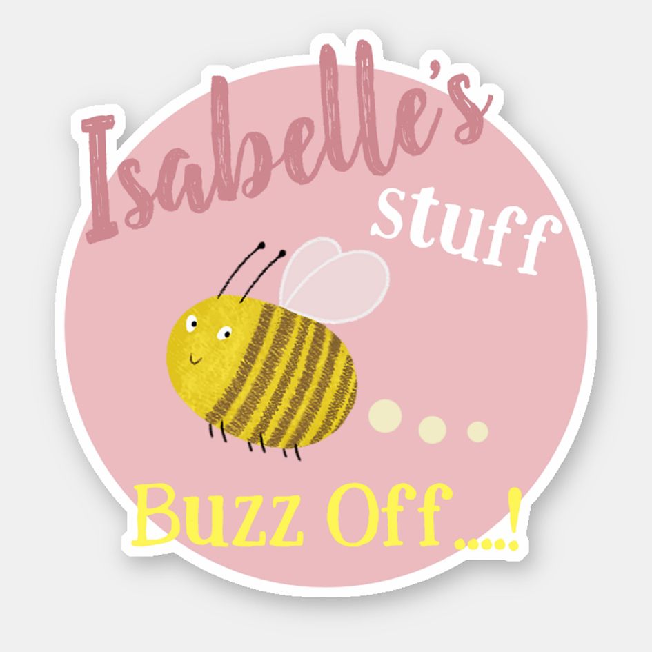 Buzz Off Sticker
