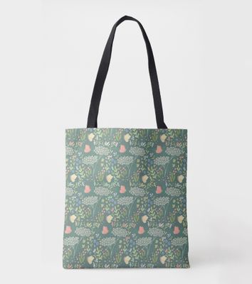 Dreamy Butterfly Garden Tote Bag