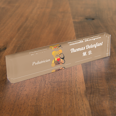 desk name plate