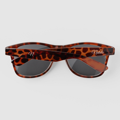 tortoise shell  pattern  - sunglasses