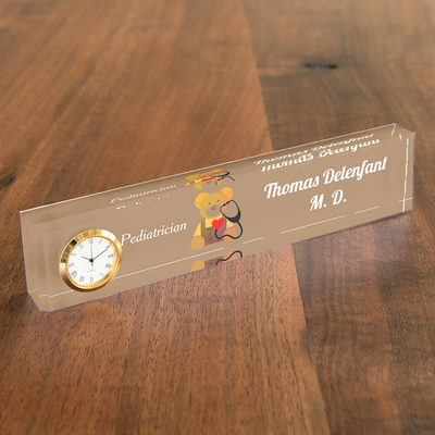 desk name plate