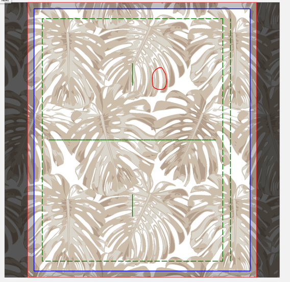 Editing a pillow, can see pixelly edge