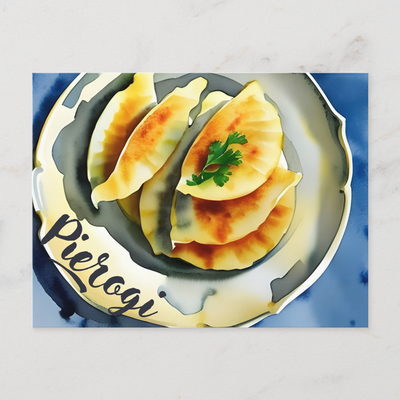 Zazzle - Mockup - Polish traditional food, Postcard for postcrossing.png