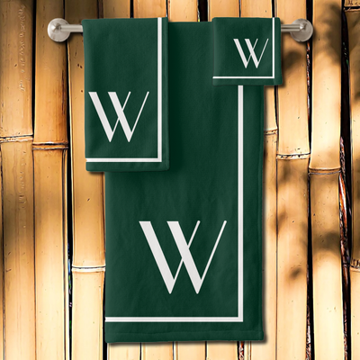personalized  bath  towel  set
