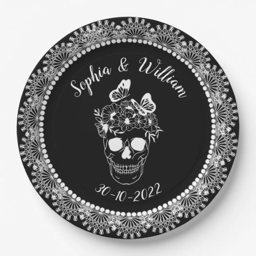 black_white_lace_floral_skull_halloween_wedding_paper_plates-r85e26f71687e431d8e3a25866bbff1db_zkbhg_1024.jpeg