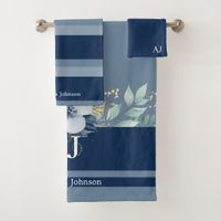 elegant_stylish_blue_watercolor_floral_monogram_bath_towel_set-r7096eeb250a3409aab0a90f9b790912a_ezaga_1024