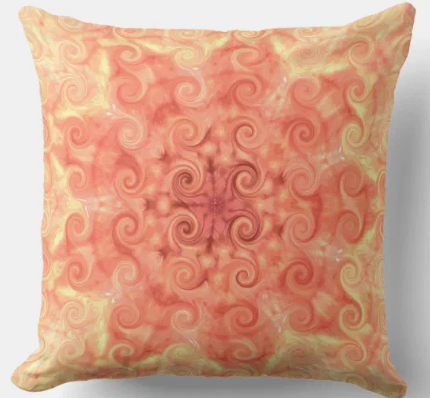 jilljj Under a Swirly Sun Mandala Art