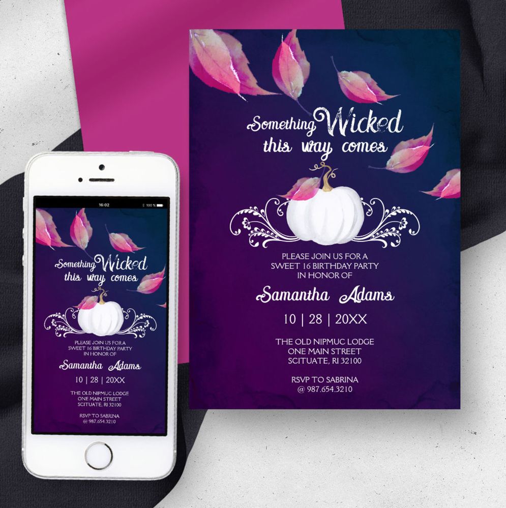 Halloween Invitation