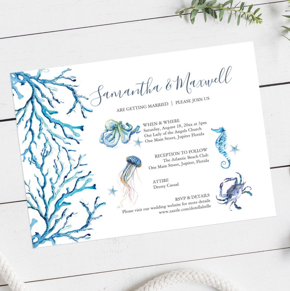 beach wedding theme