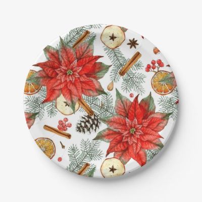 vintage_merry_christmas_watercolor_red_poinsettia_paper_plates-r545342f52a854bbb880d04d9999aedc1_z6cf8_1024.jpeg