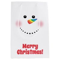 Cute Snowman with Unicorn Rainbow Horn Nose Collection