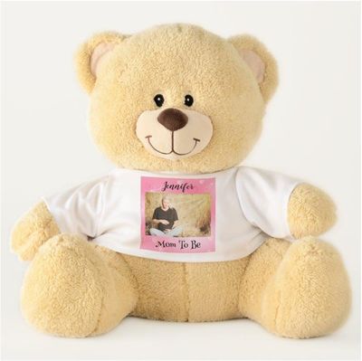 Custom Personalized Pregnancy Teddy Bear