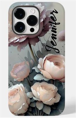 Personalized Floral Phone Case